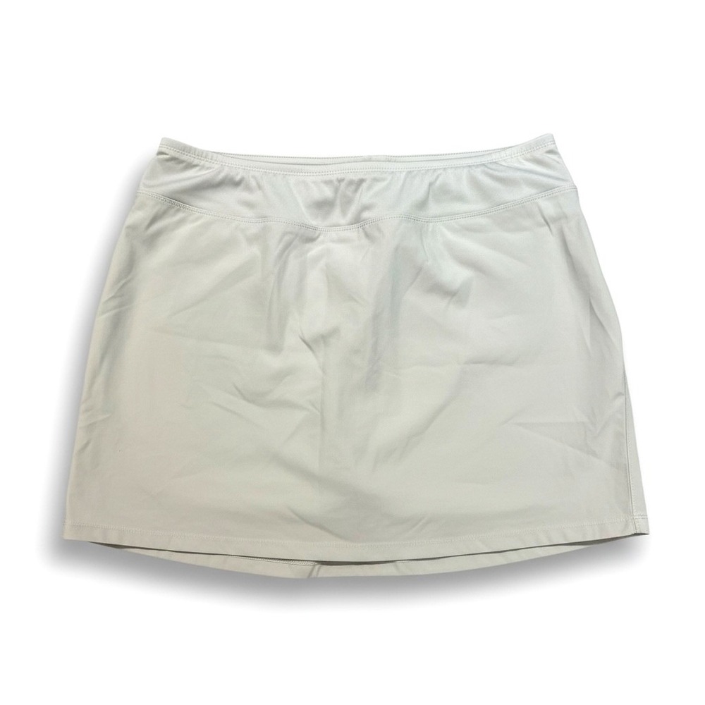 Cypress Club Womens XL Tan Active Golf Tennis Skort Pockets Built-In Shorts